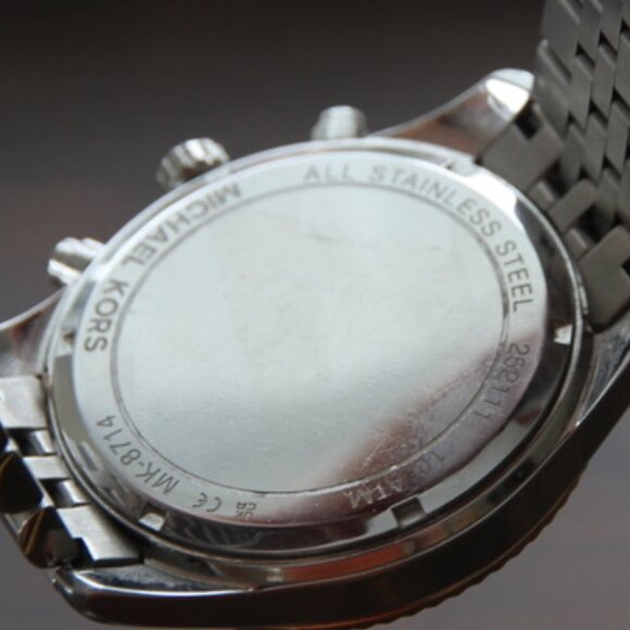 Michael Kors Watch with Black and Crystal Dial in Original Box - Picture 10 of 12